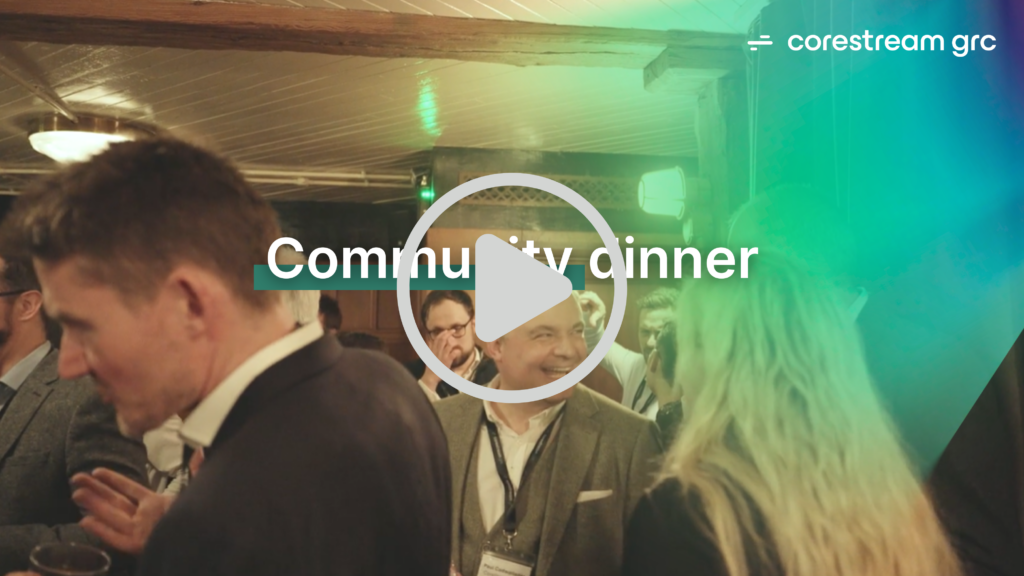 Community Dinner CoreStream GRC Hawksmoor