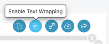 CoreStream GRC enable text wrapping tool