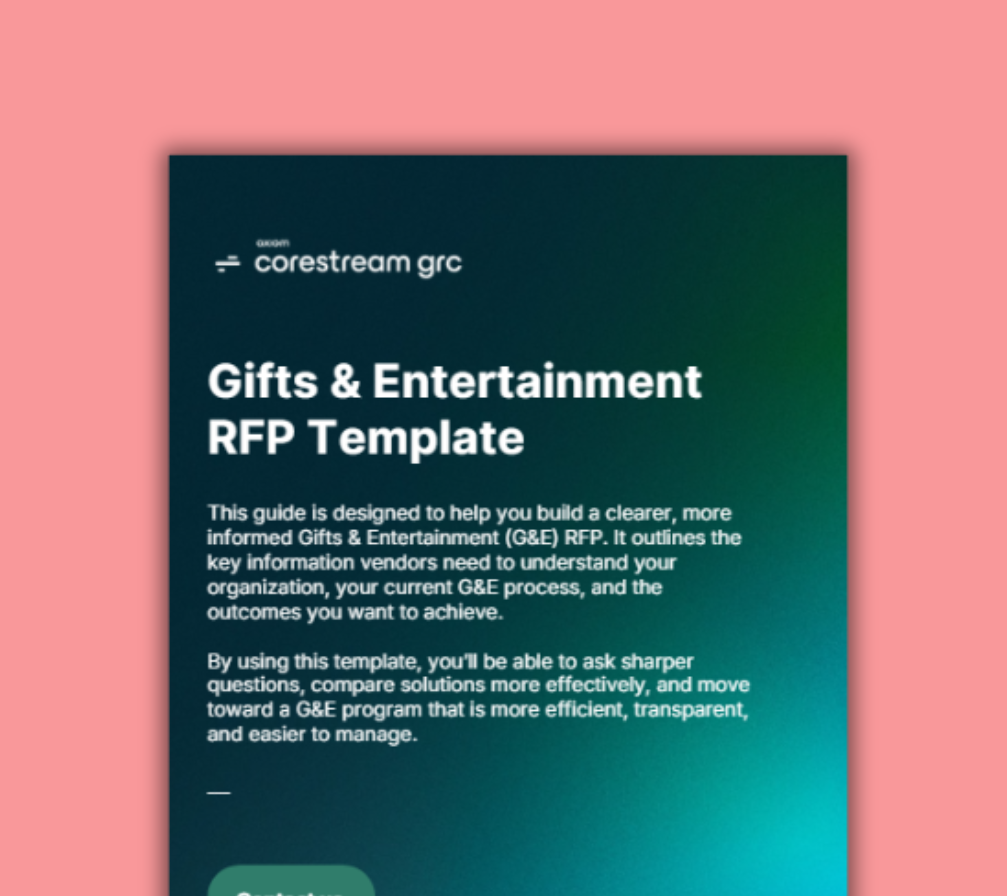 Gifts and Entertainment software RFP template: questions and scoring 