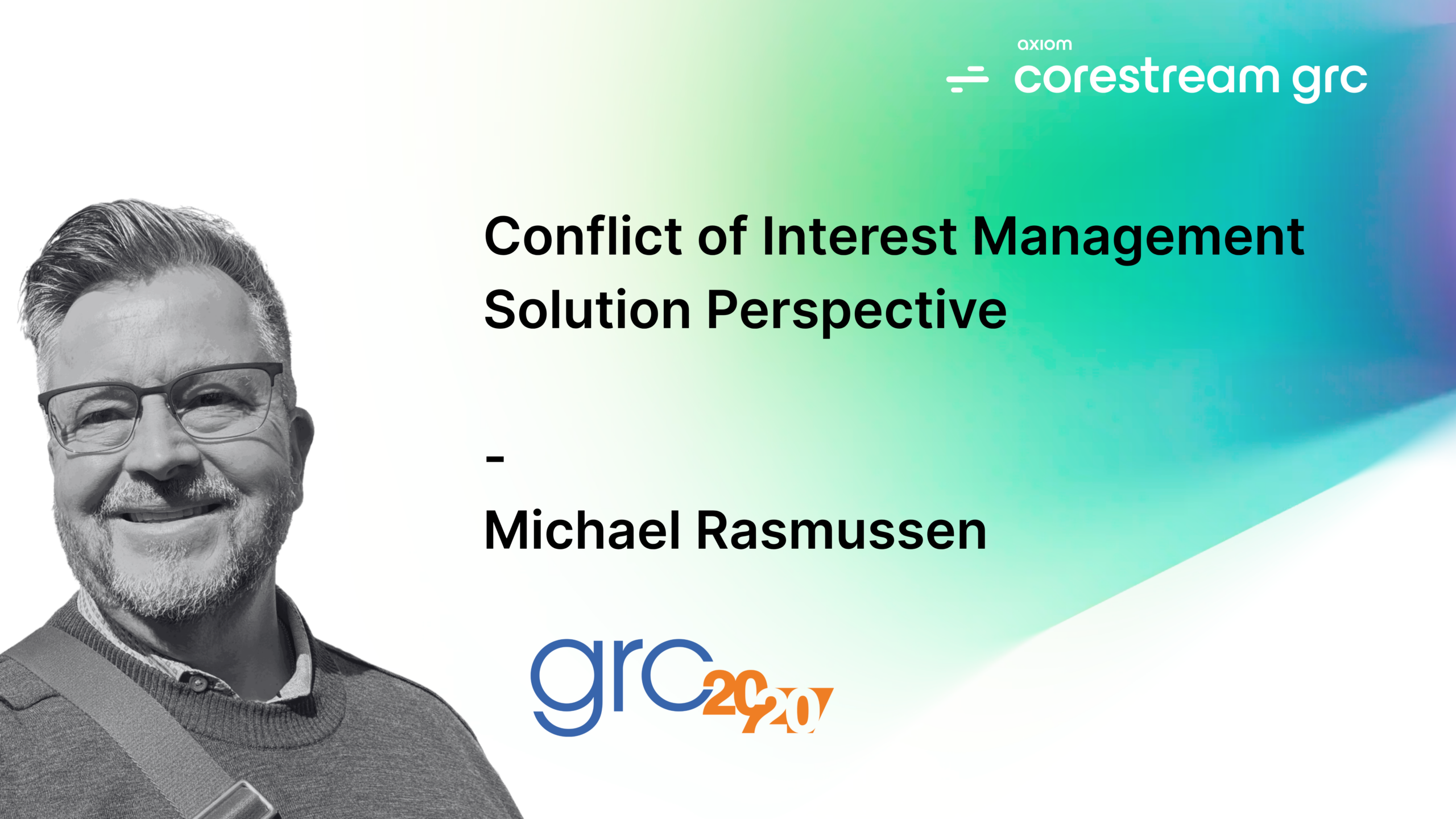 Short snippet of GRC 2020’s Conflict of Interest solution perspective