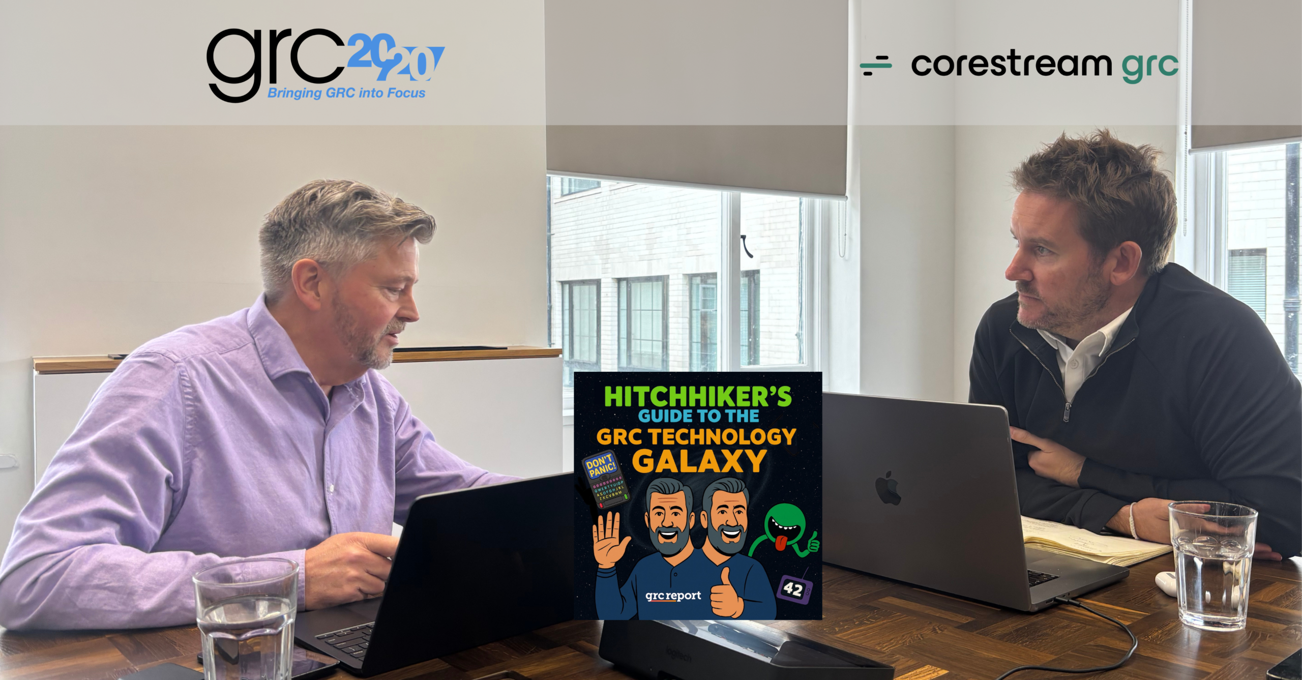 Michael Rasmussen podcast with Richard Eddolls: why CoreStream GRC focuses on value-based GRC technology 